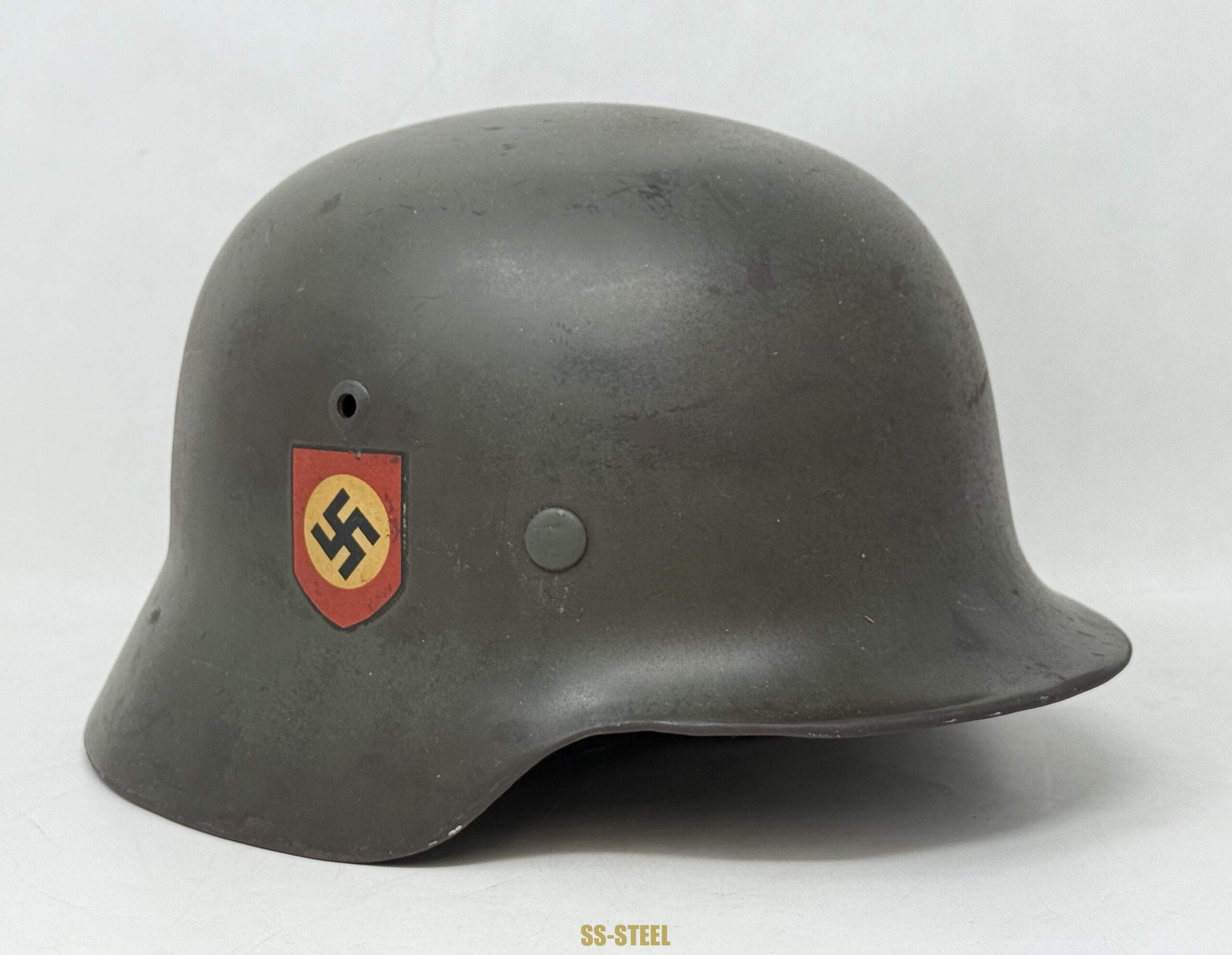 Police M35 Double Decal Helmet - Image 5