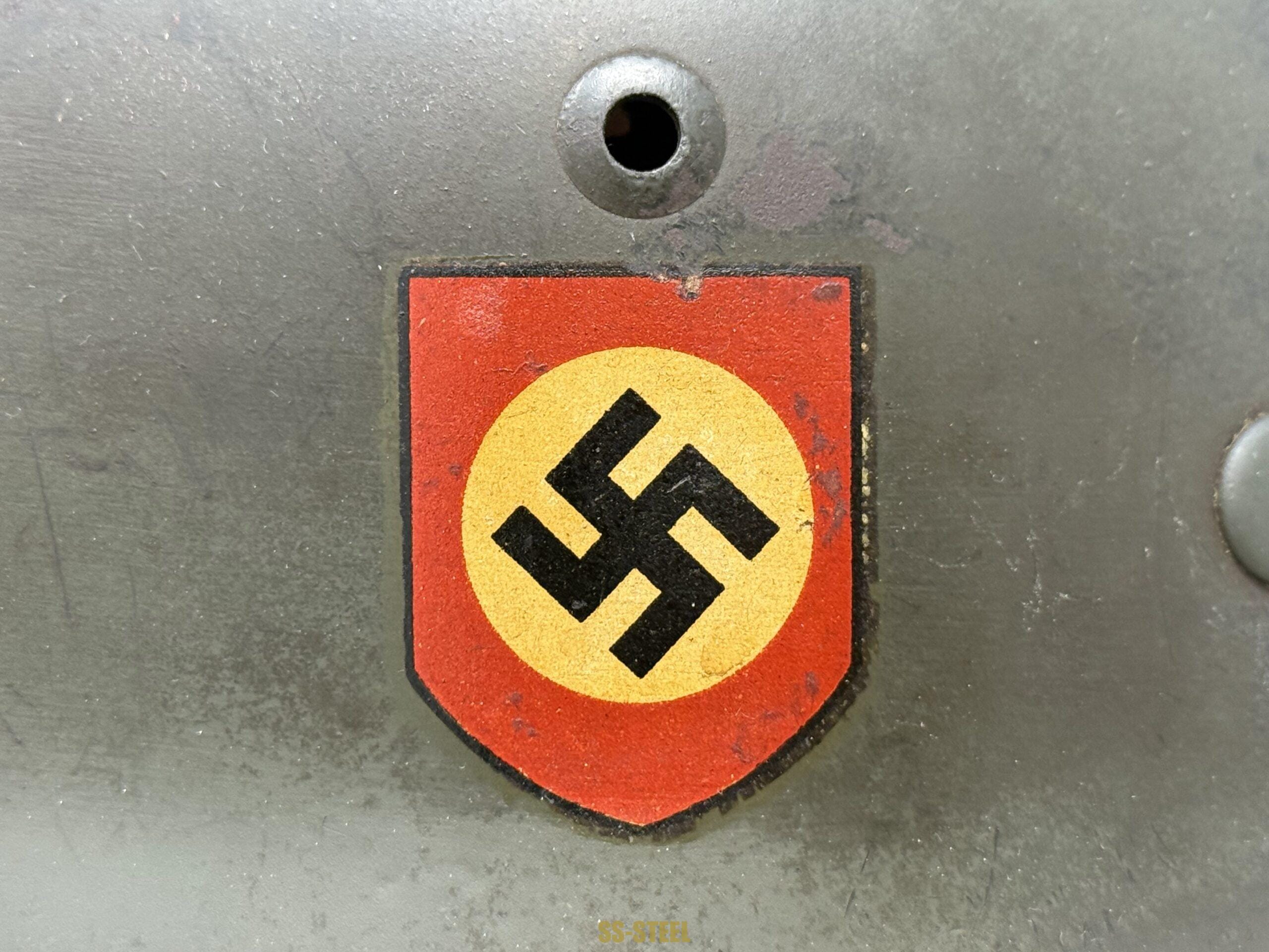 Police M35 Double Decal Helmet - Image 17