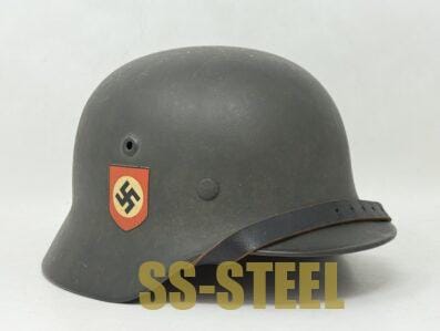 M40 Double Decal Police Helmet - Image 2