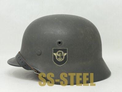 M40 Double Decal Police Helmet - Image 4