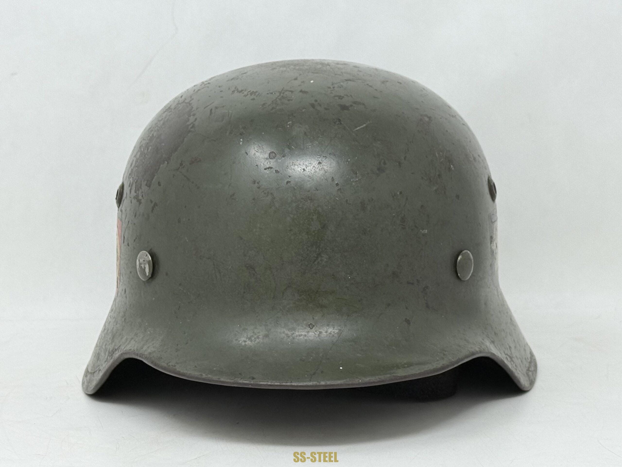 Police M-35 Double Decal Helmet - Image 2