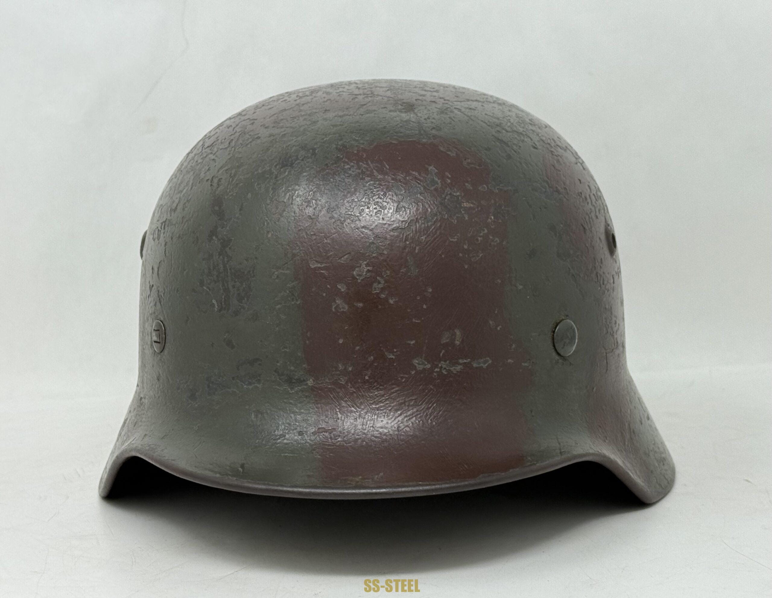 Fine M-35 Camo Helmet - Image 3