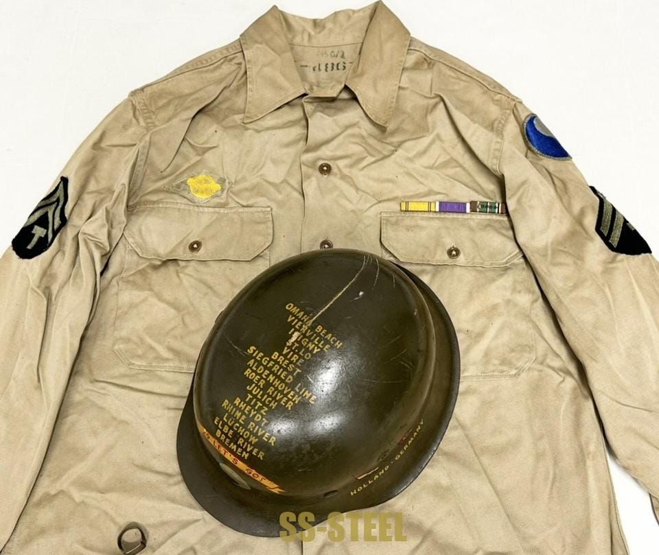 M42 29th Infantry Division Trophy Helmet - Image 19