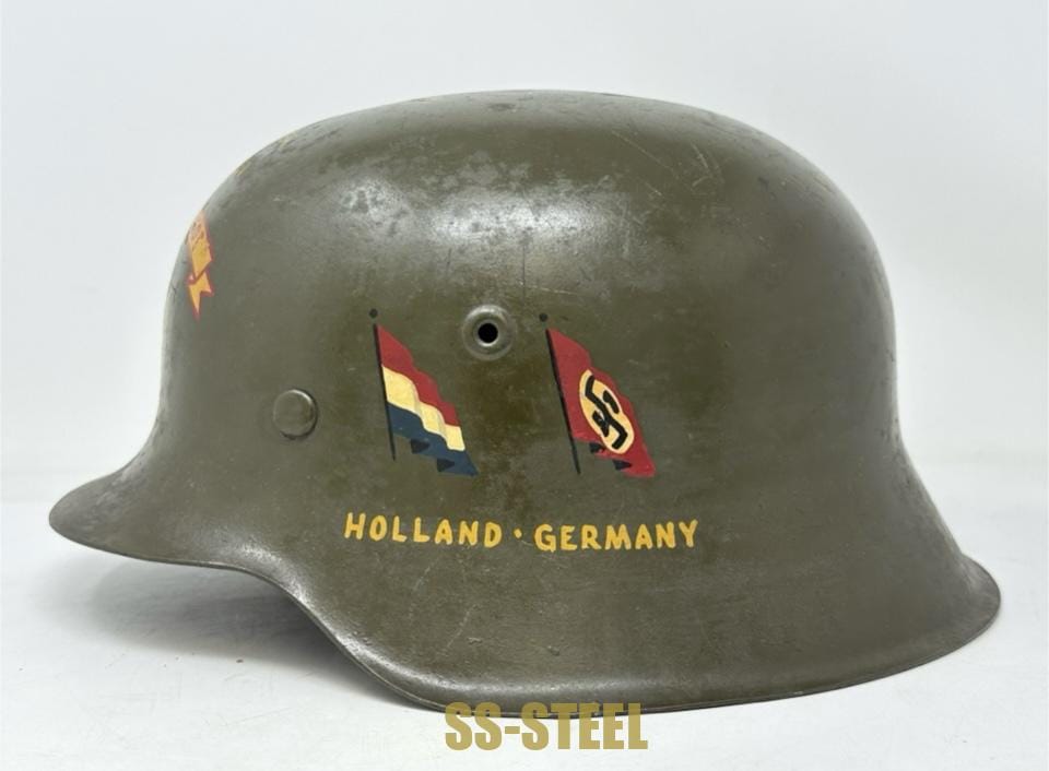 M42 29th Infantry Division Trophy Helmet - Image 4