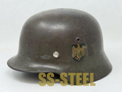 M35 Single Decal Kriegsmarine M35 Helmet, Ex DD - Image 3