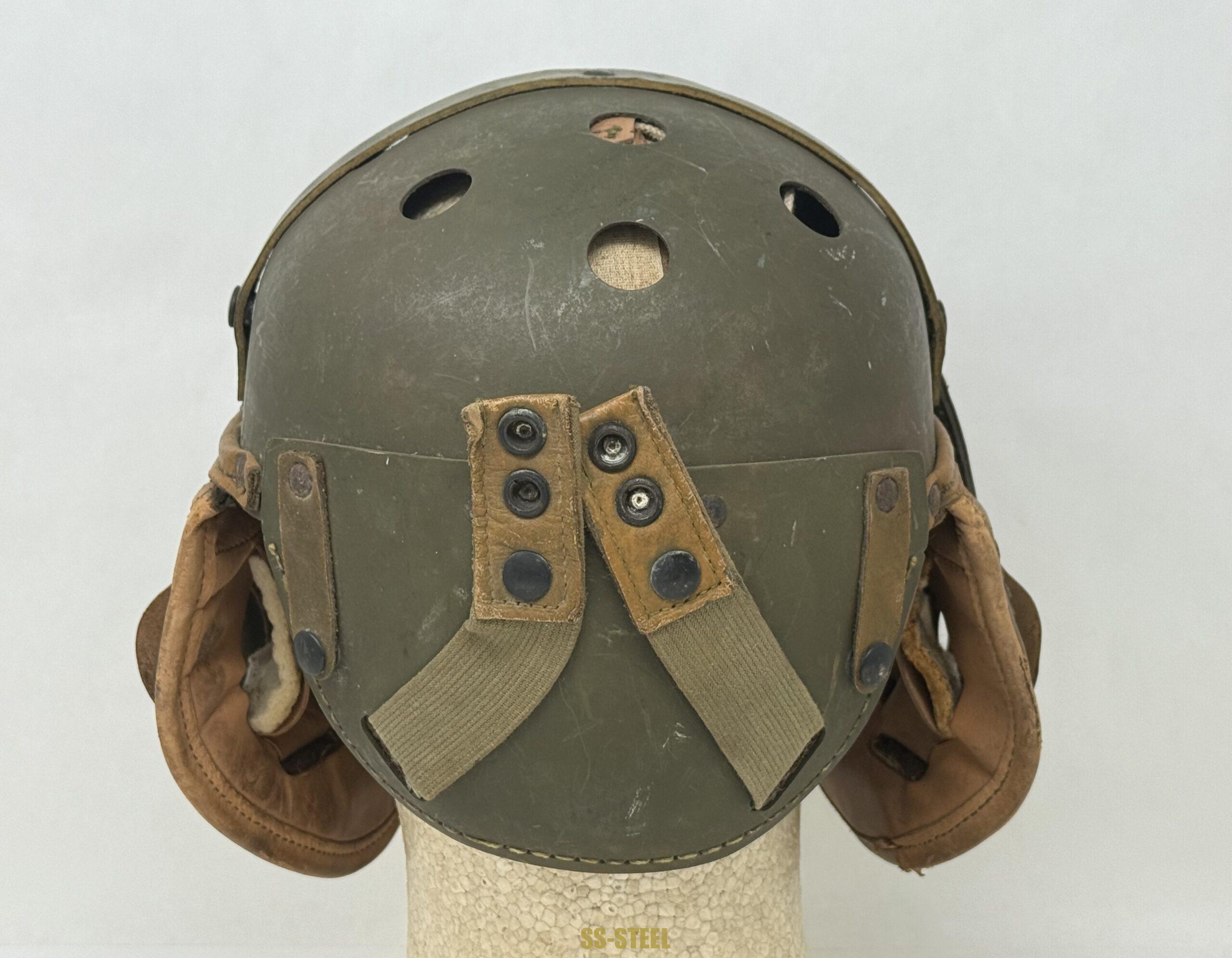 WWII US M38 Tanker Helmet by Rawlings - Image 4