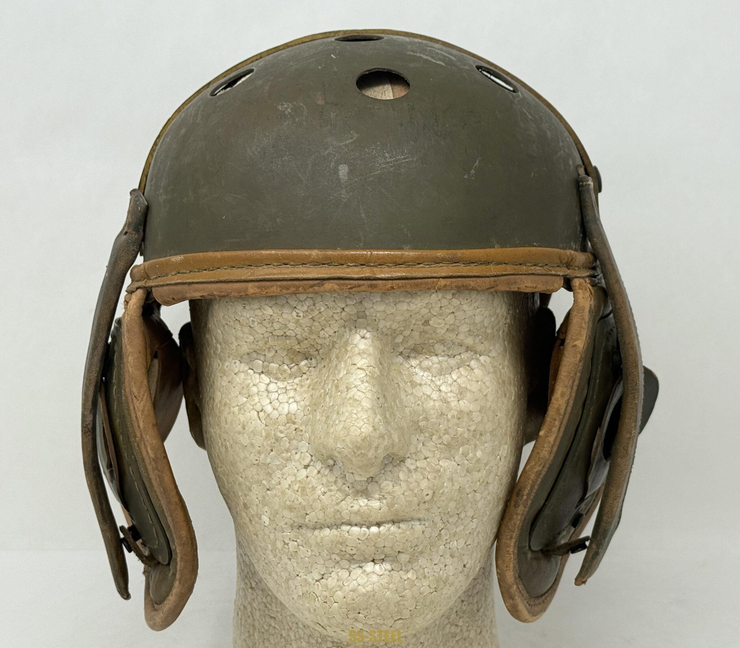 WWII US M38 Tanker Helmet by Rawlings - Image 6