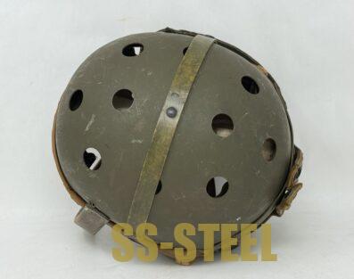 WWII US M38 Tanker Helmet by Rawlings - Image 10