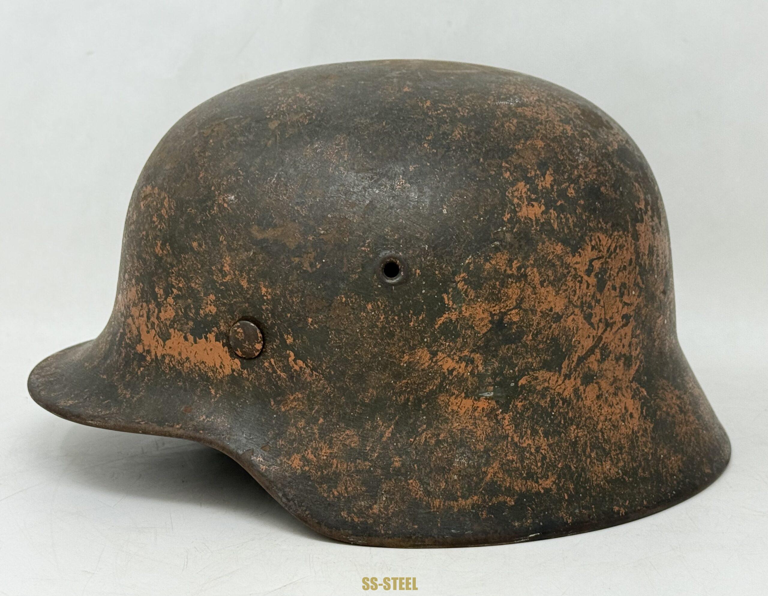 M40 Heer Camo Helmet - Image 2