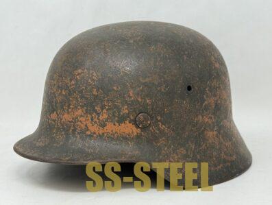 M40 Heer Camo Helmet - Image 3