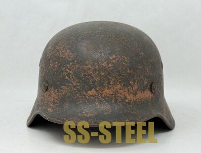 M40 Heer Camo Helmet - Image 4
