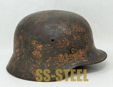 M40 Heer Camo Helmet - Image 5