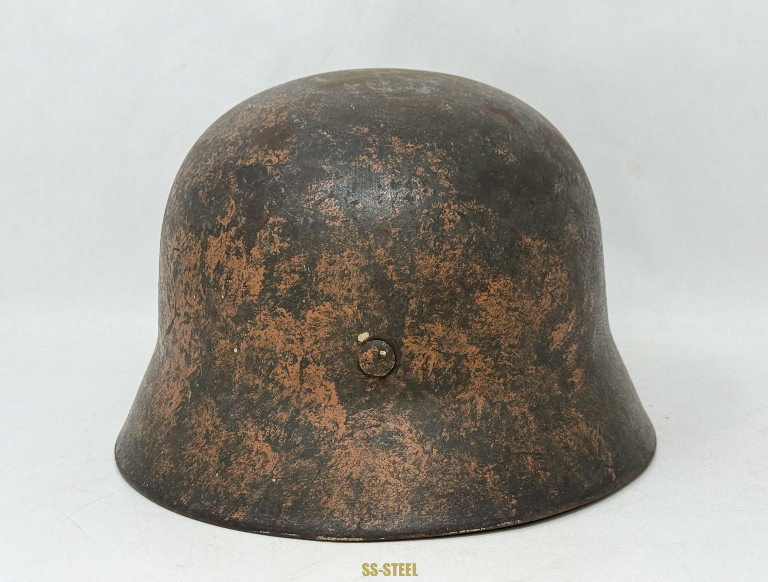 M40 Heer Camo Helmet - Image 6