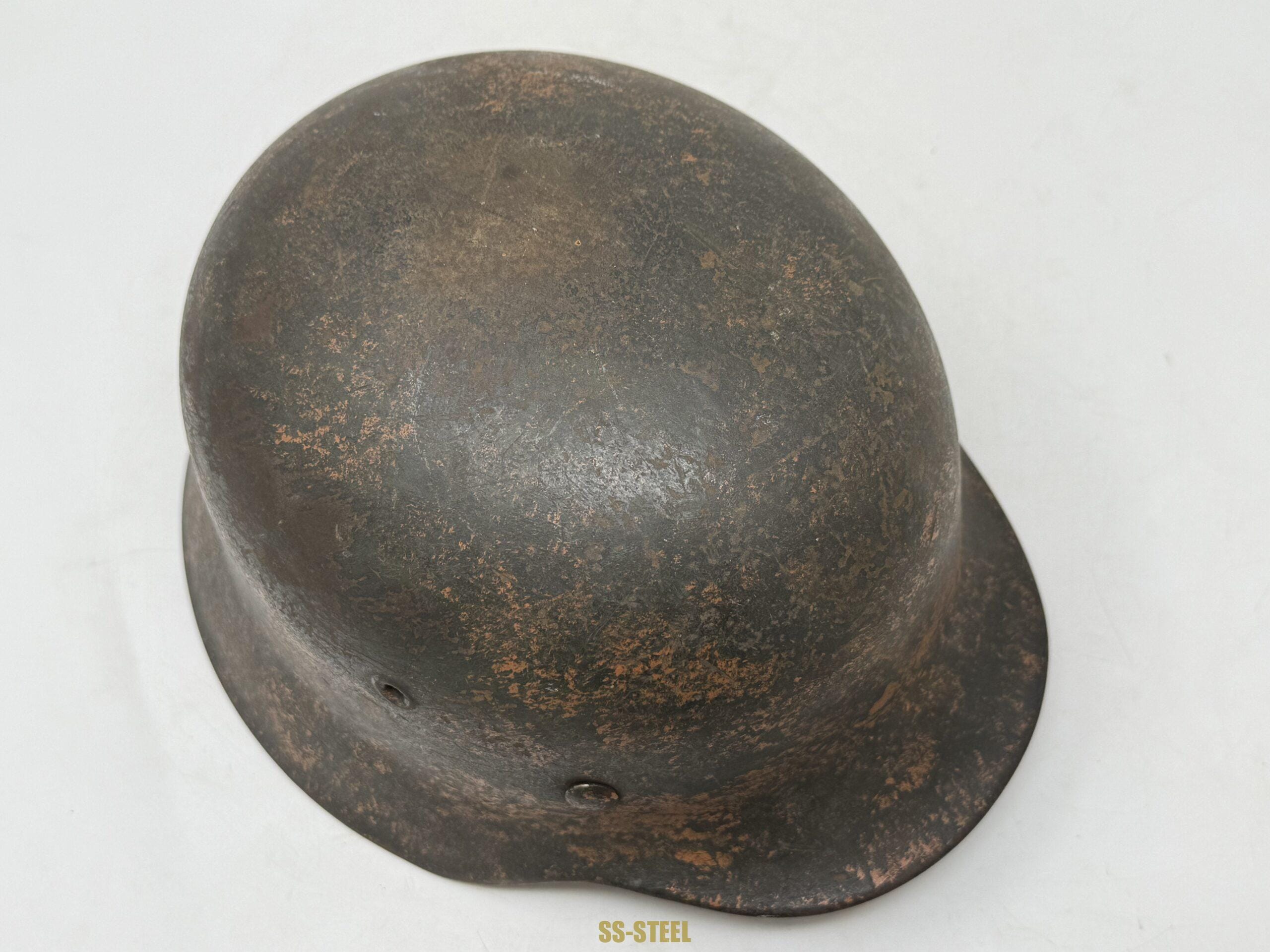 M40 Heer Camo Helmet - Image 7