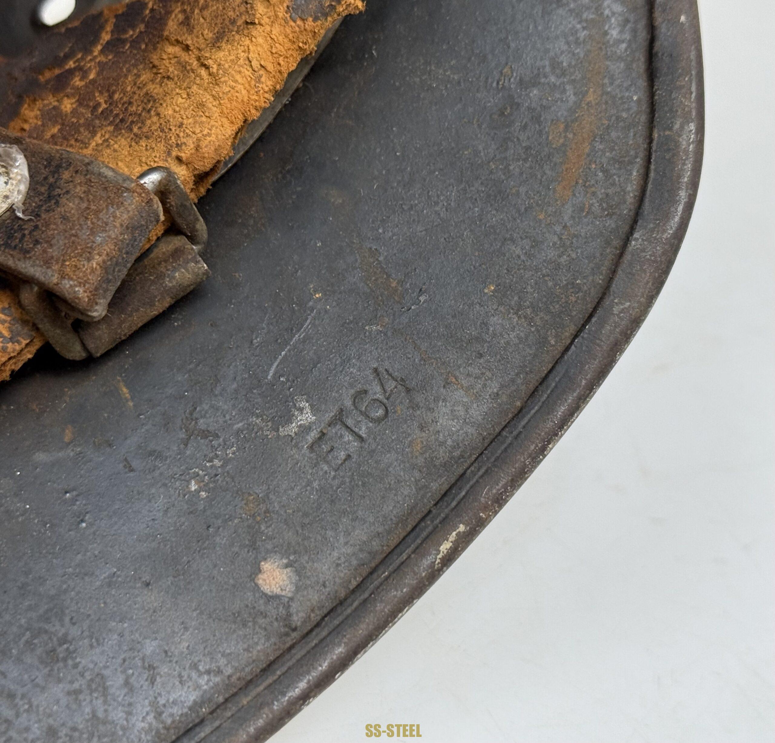 M40 Heer Camo Helmet - Image 9