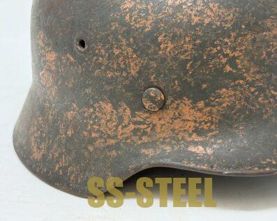 M40 Heer Camo Helmet - Image 11