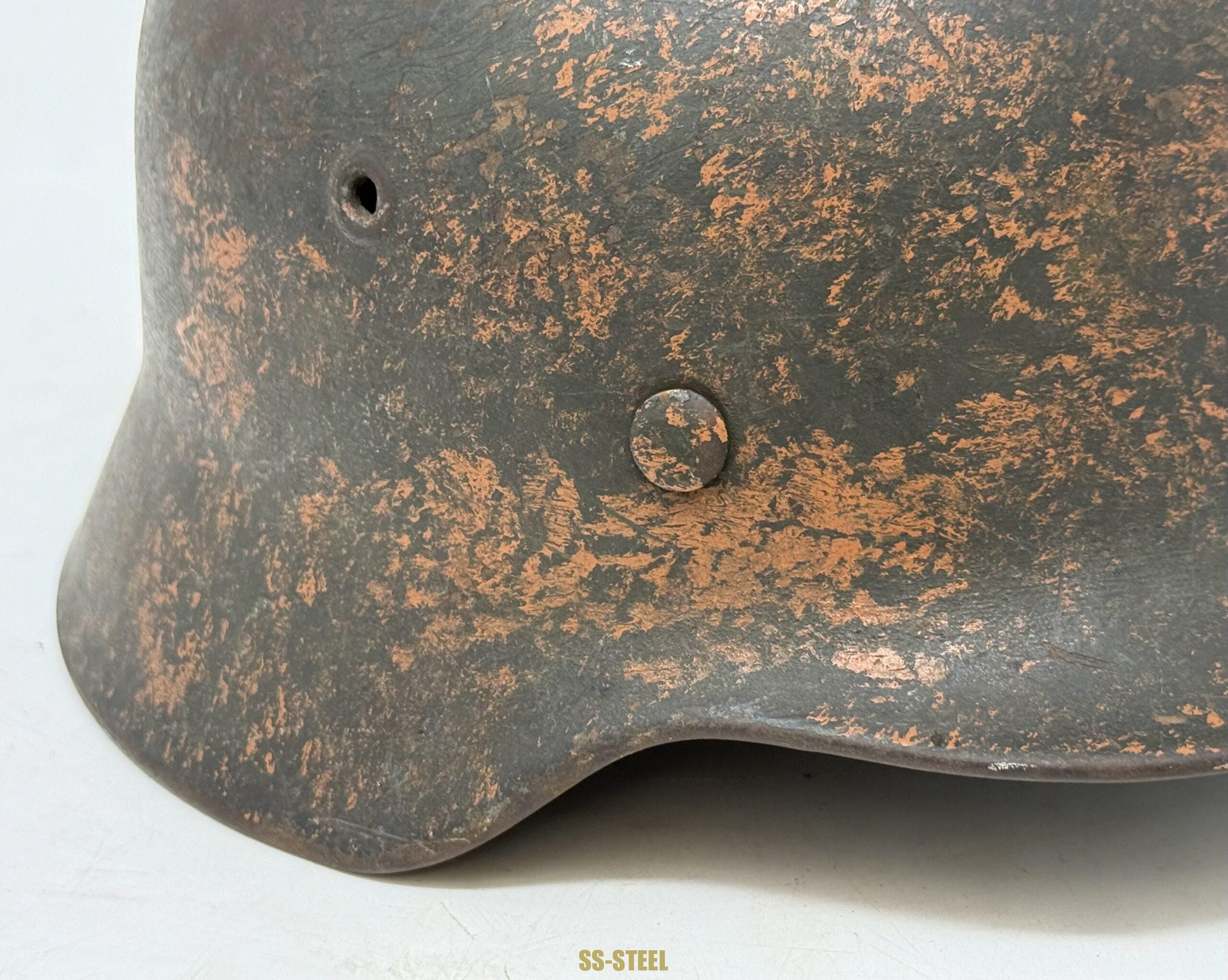 M40 Heer Camo Helmet - Image 11