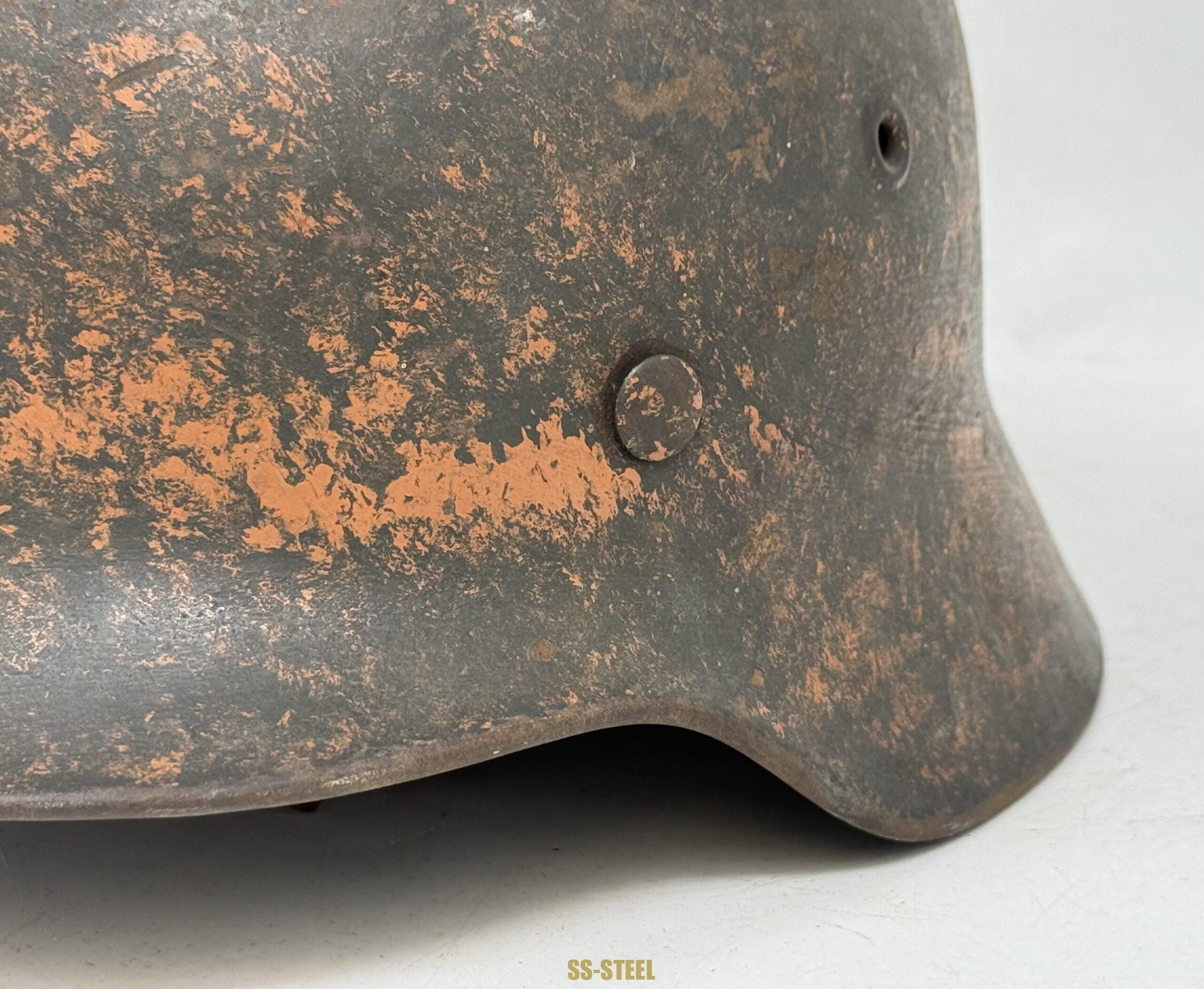 M40 Heer Camo Helmet - Image 12