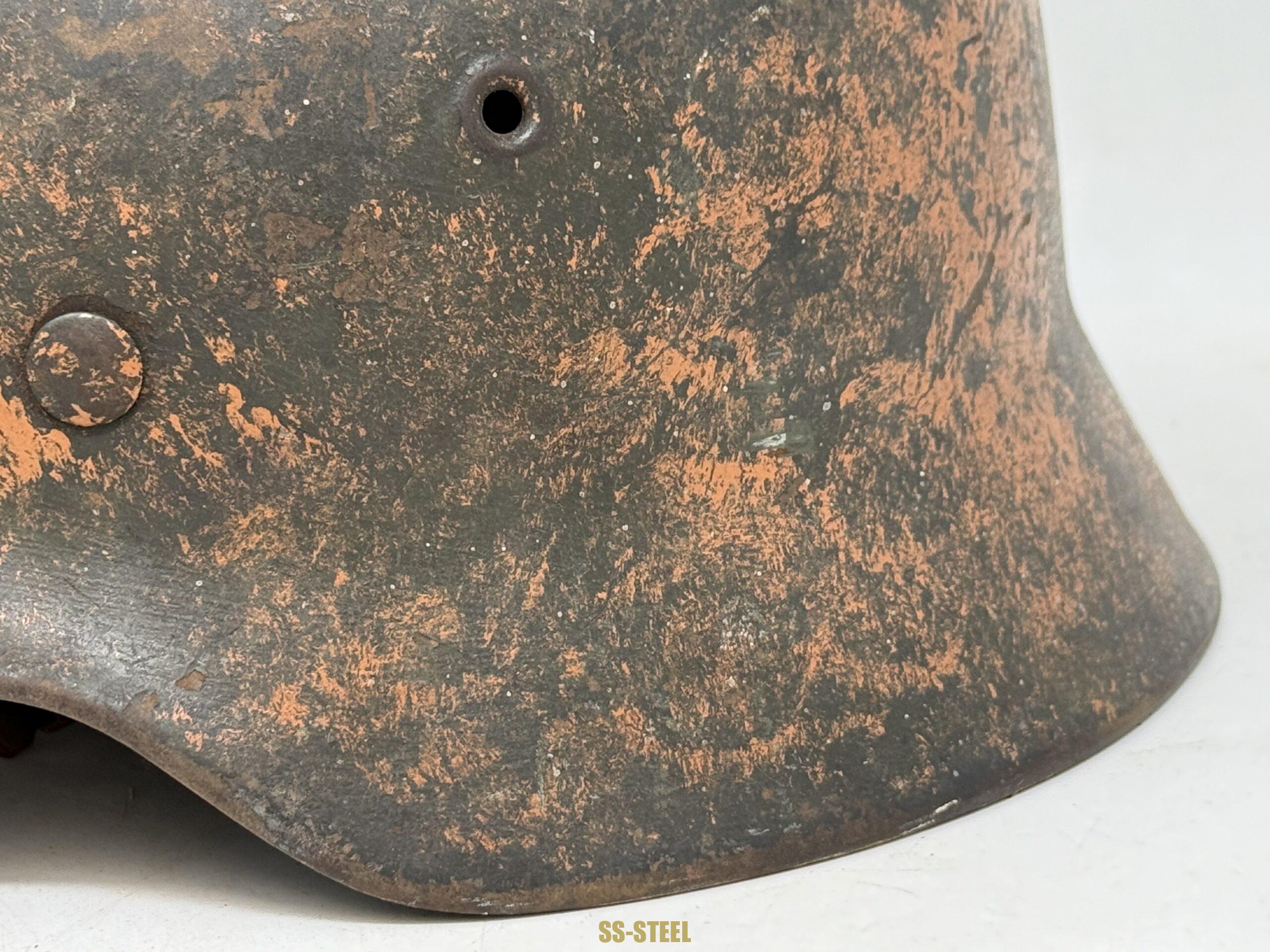 M40 Heer Camo Helmet - Image 15