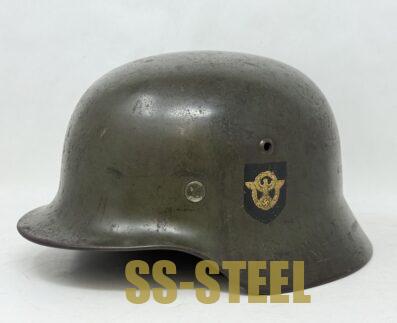 M35 Double Decal Police Helmet - Image 3