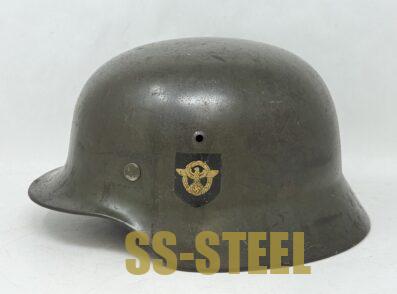 M35 Double Decal Police Helmet - Image 2