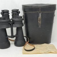 Kriegsmarine Binoculars with Vet Capture Papers