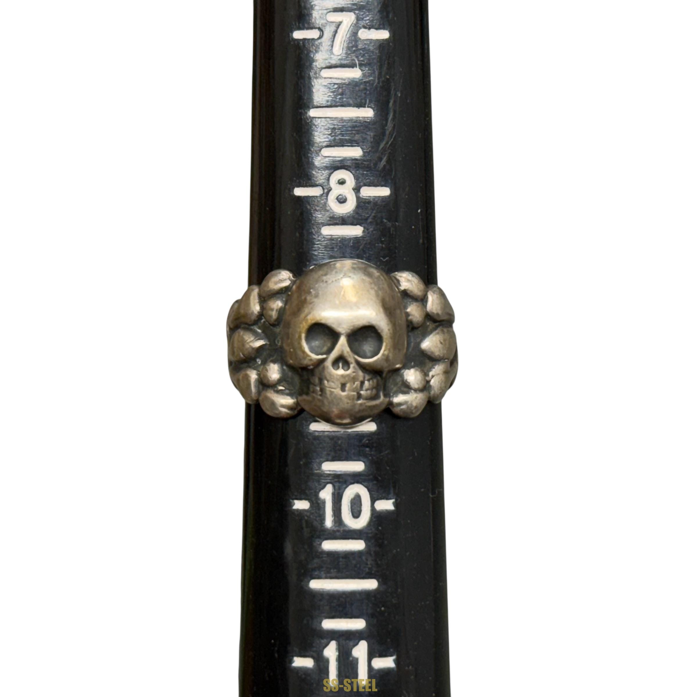 WWII Totenkopf Skull Canteen Ring - Image 6