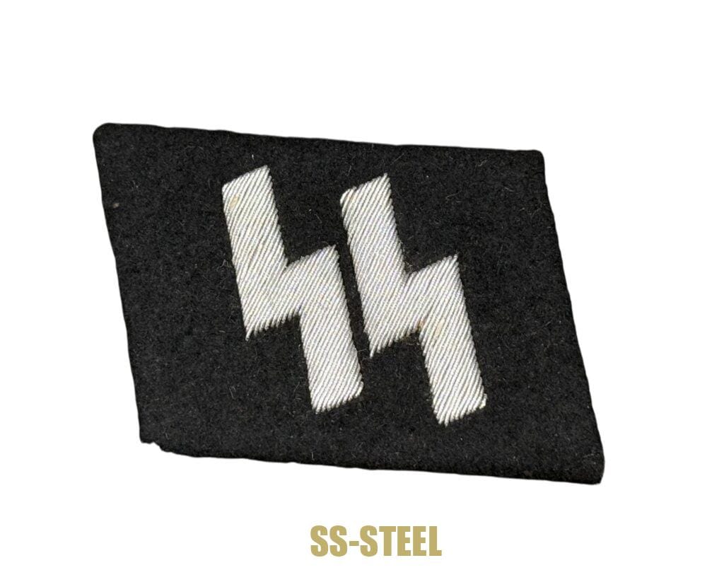Waffen-SS NCO’s Bullion Runic Tab – SS-Steel Inc.