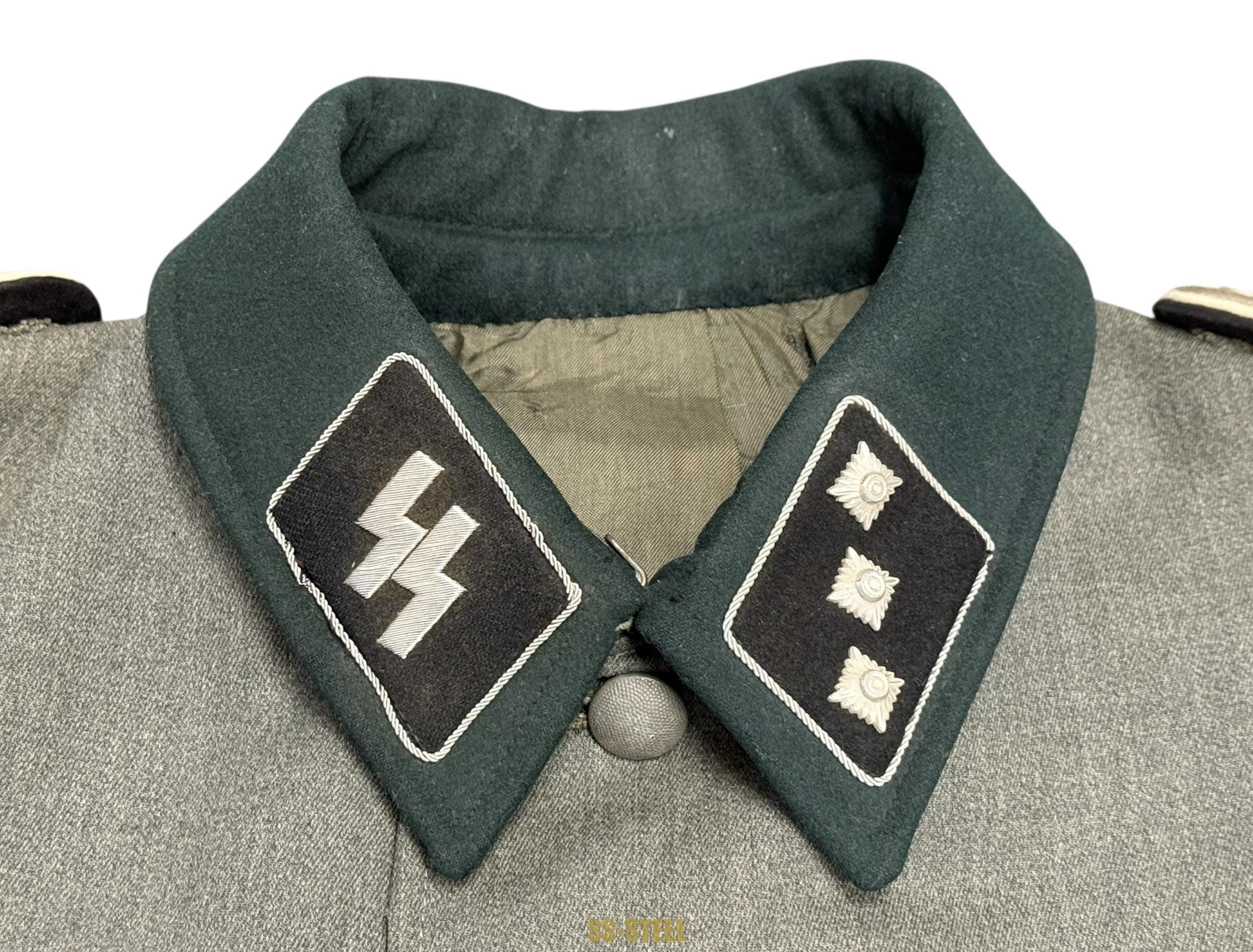 SS-Untersturmführer Officer Uniform Tunic, Highly Decorated - Image 5