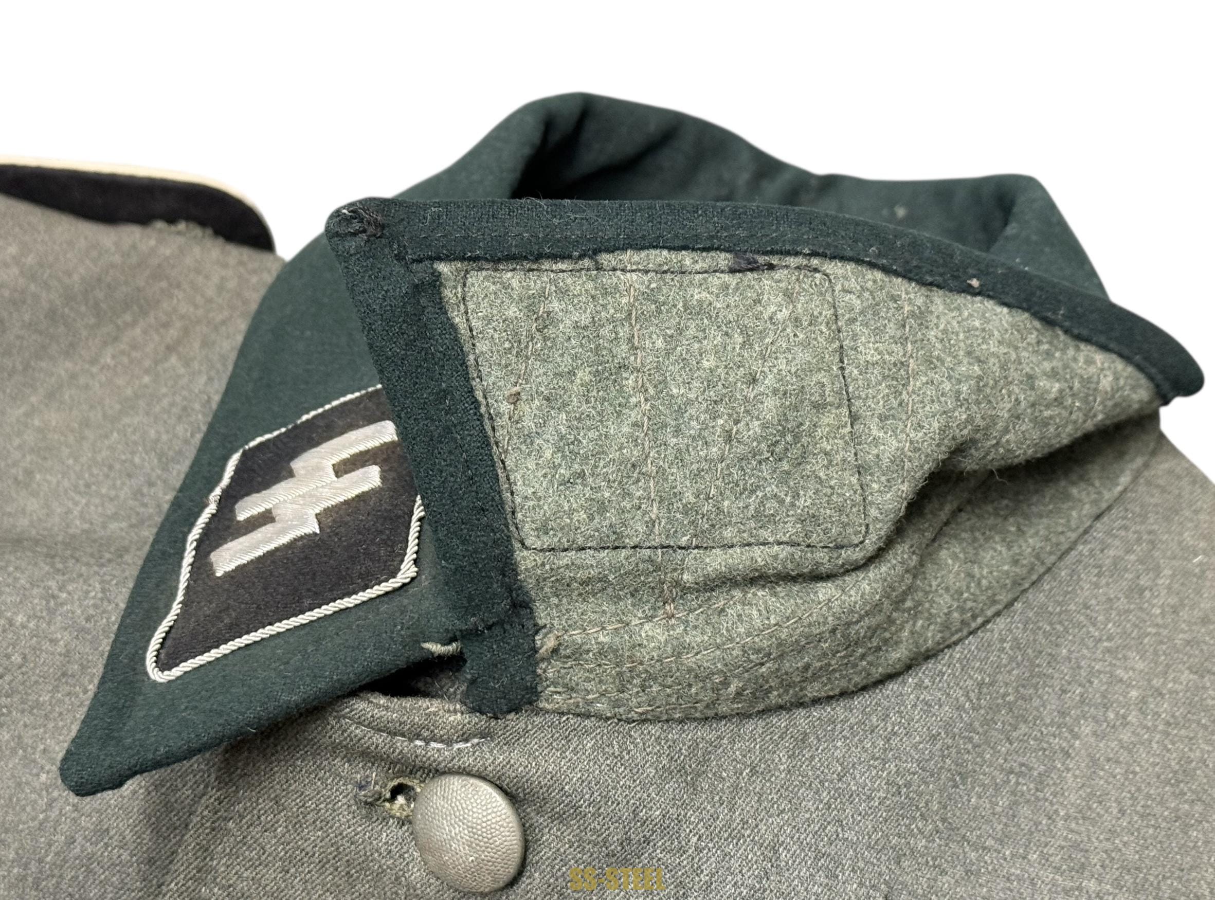 SS-Untersturmführer Officer Uniform Tunic, Highly Decorated - Image 11