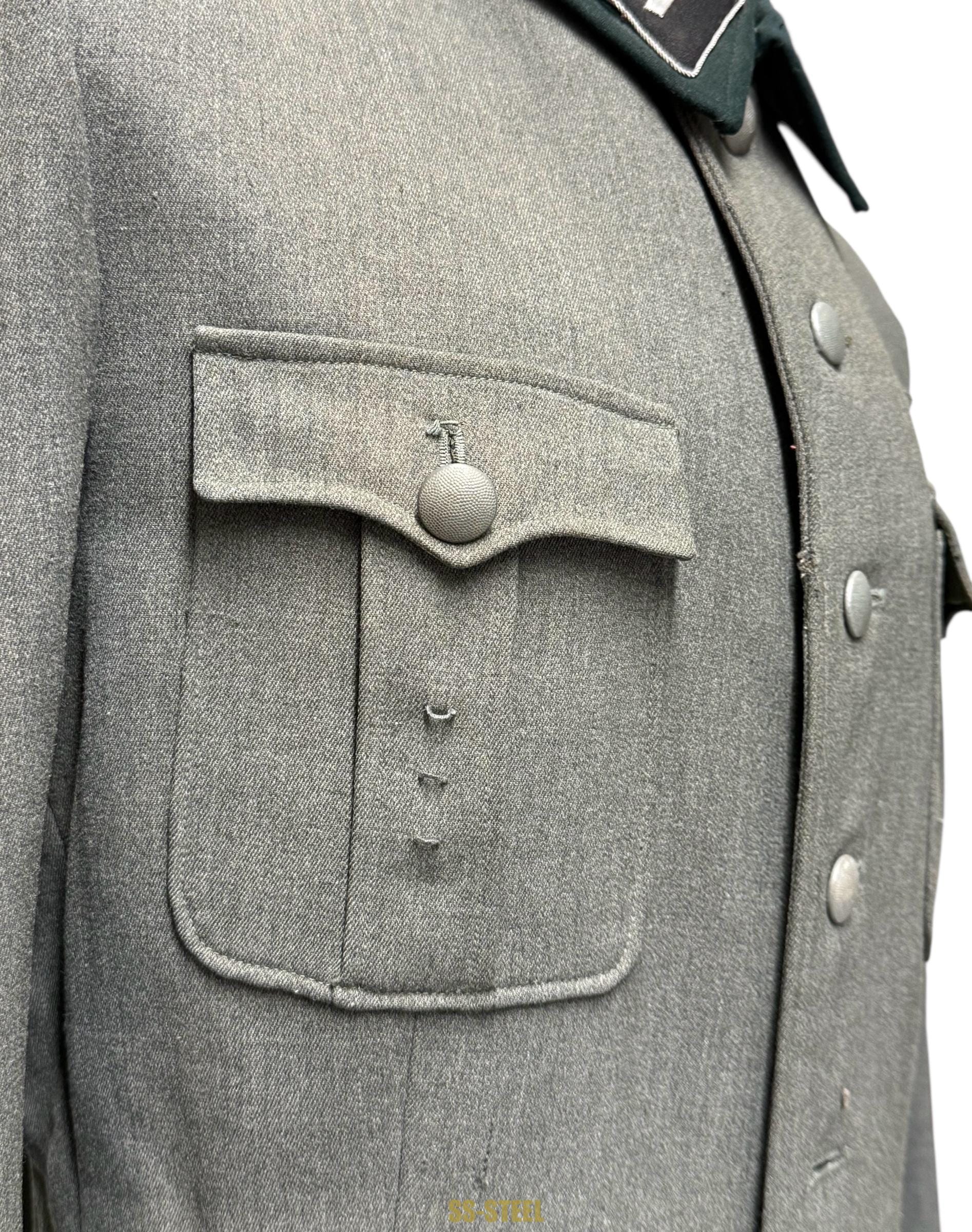 SS-Untersturmführer Officer Uniform Tunic, Highly Decorated - Image 17