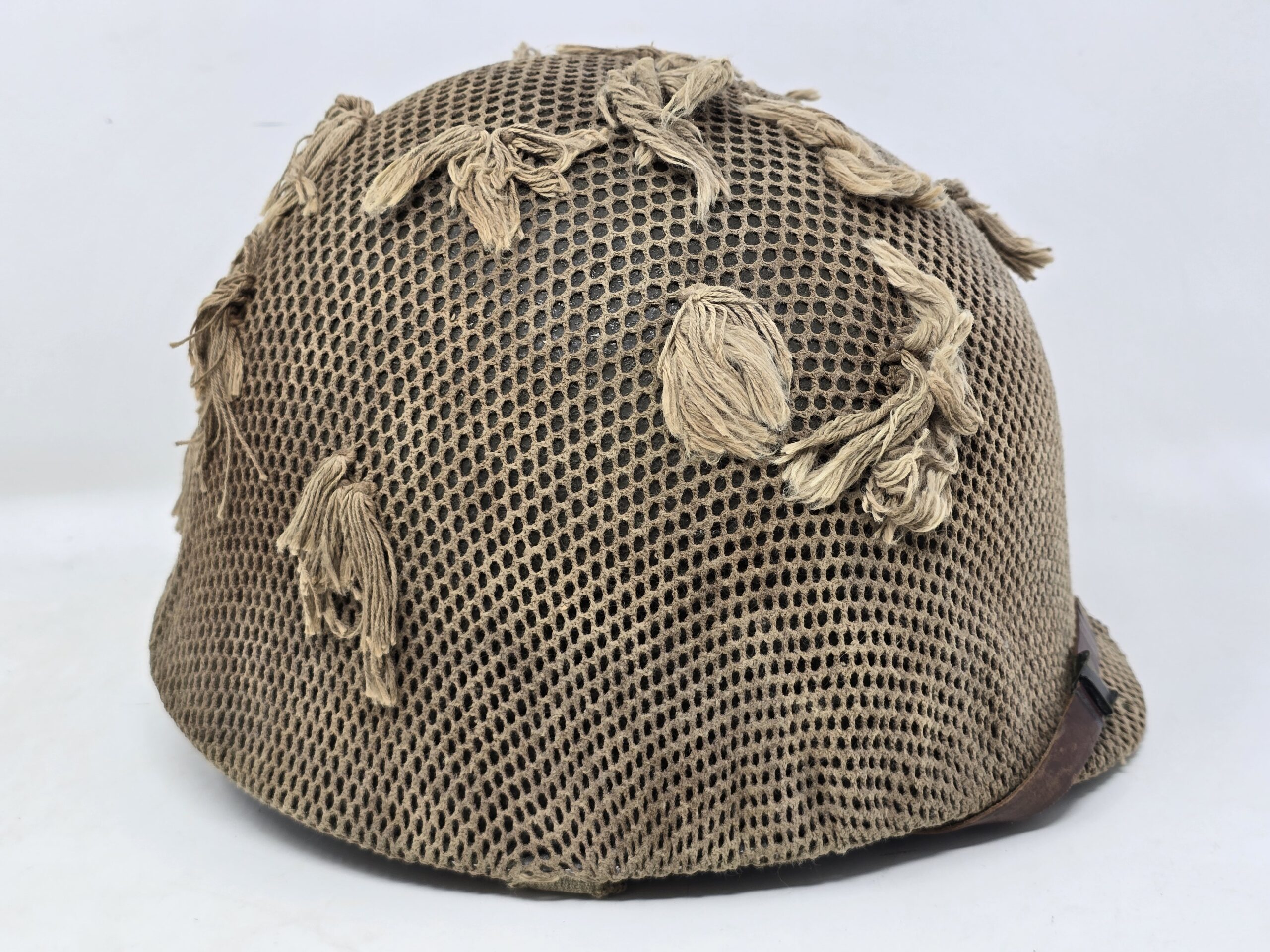 US M1 GI Helmet With Camo Scrim - Image 7