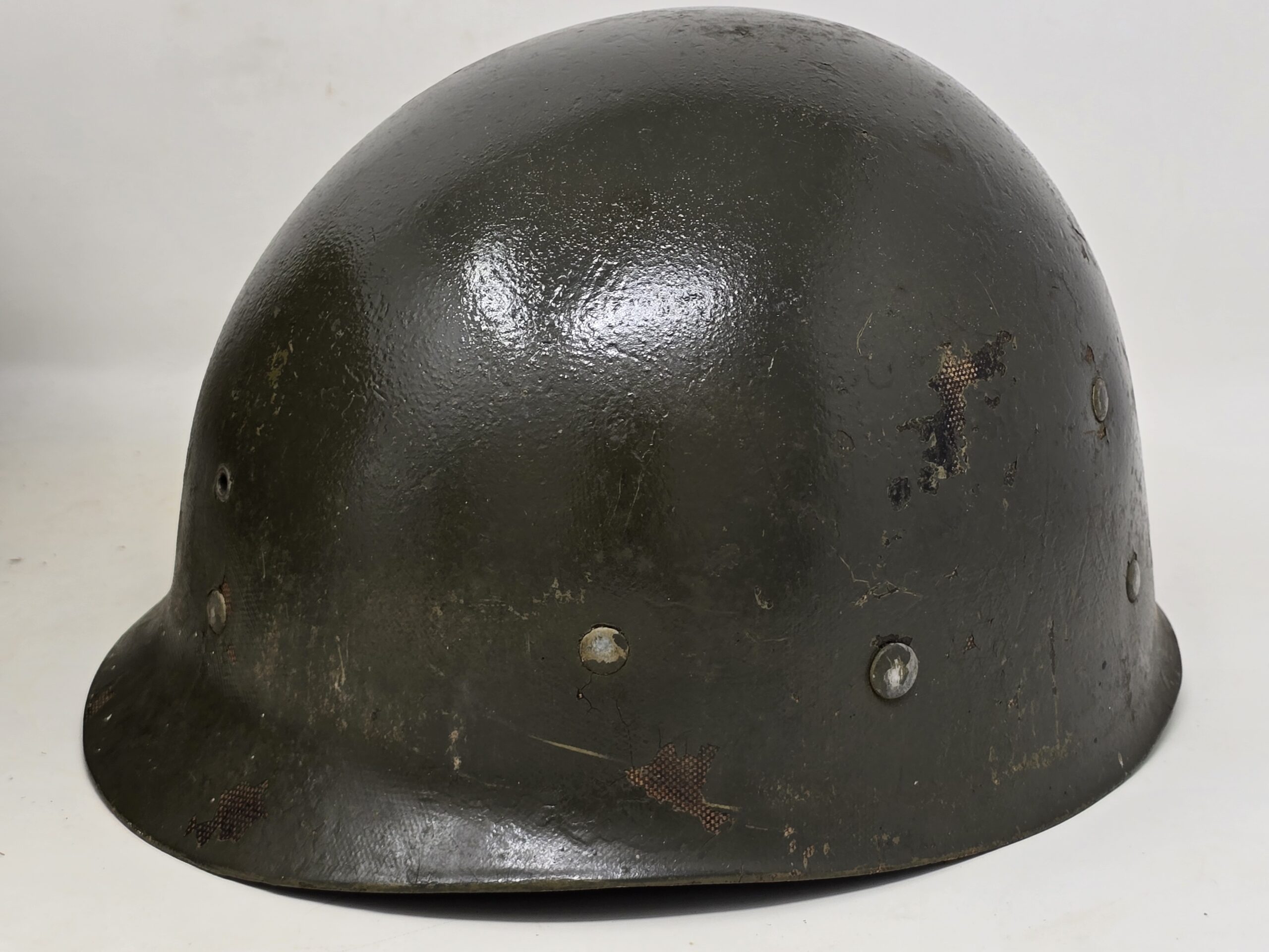 US M1 GI Helmet With Camo Scrim - Image 14