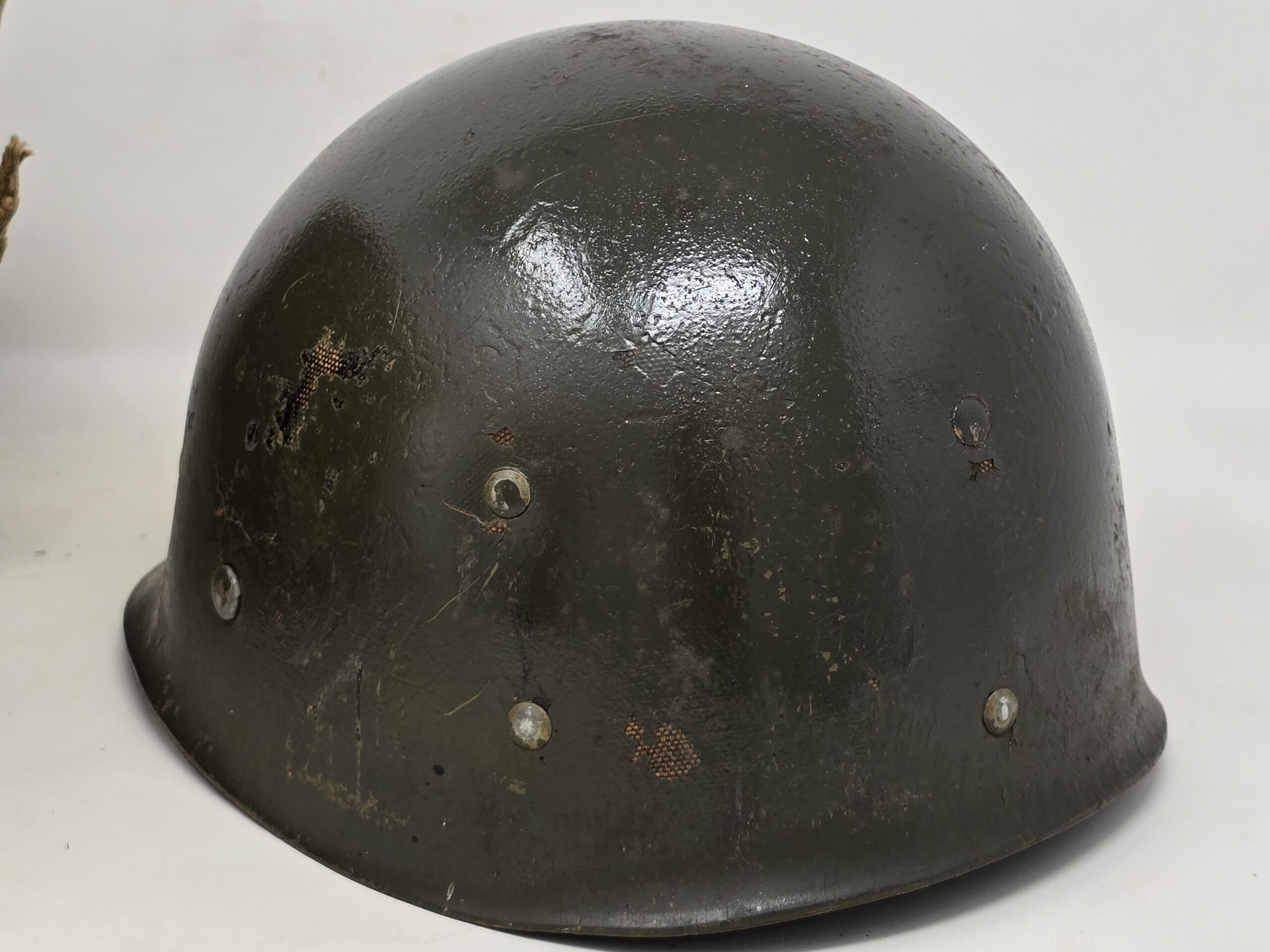 US M1 GI Helmet With Camo Scrim - Image 15