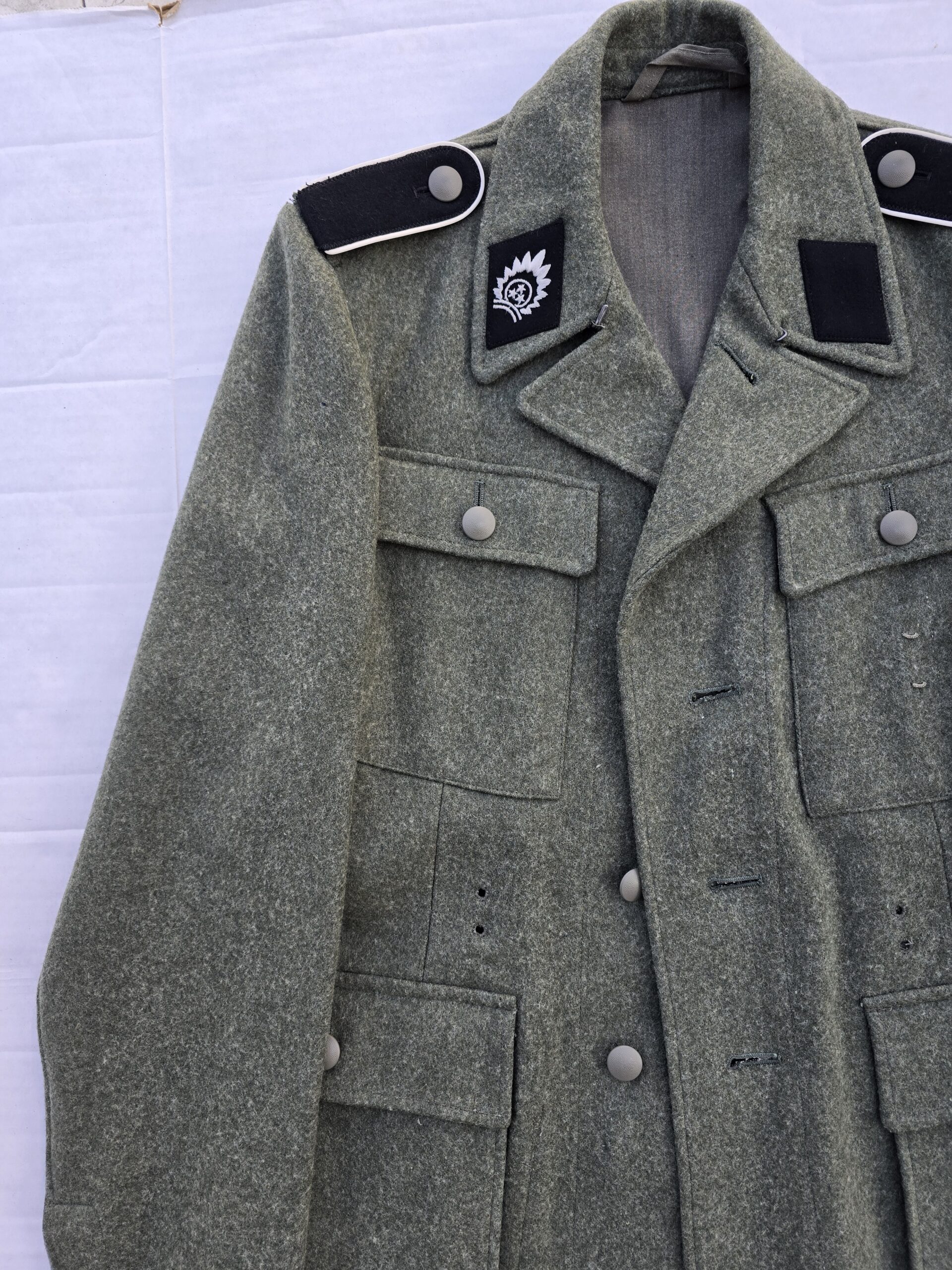Likely Re-badged Waffen-SS M43 Tunic- Latvian Freiwillege - Image 3