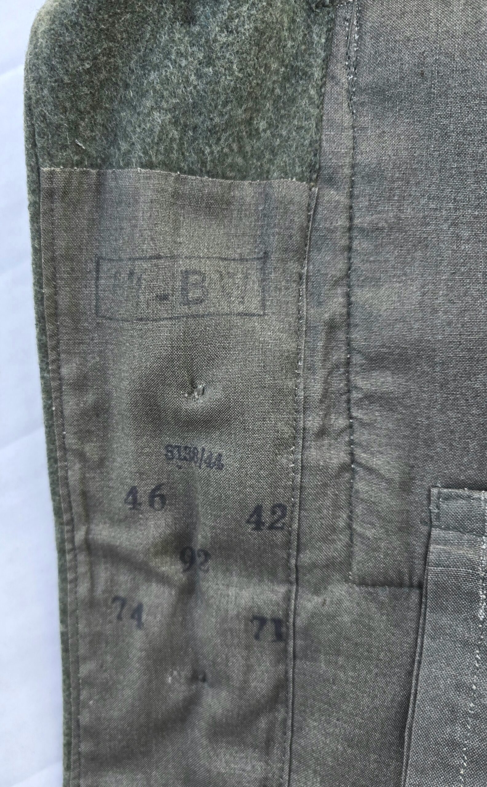 Likely Re-badged Waffen-SS M43 Tunic- Latvian Freiwillege - Image 16