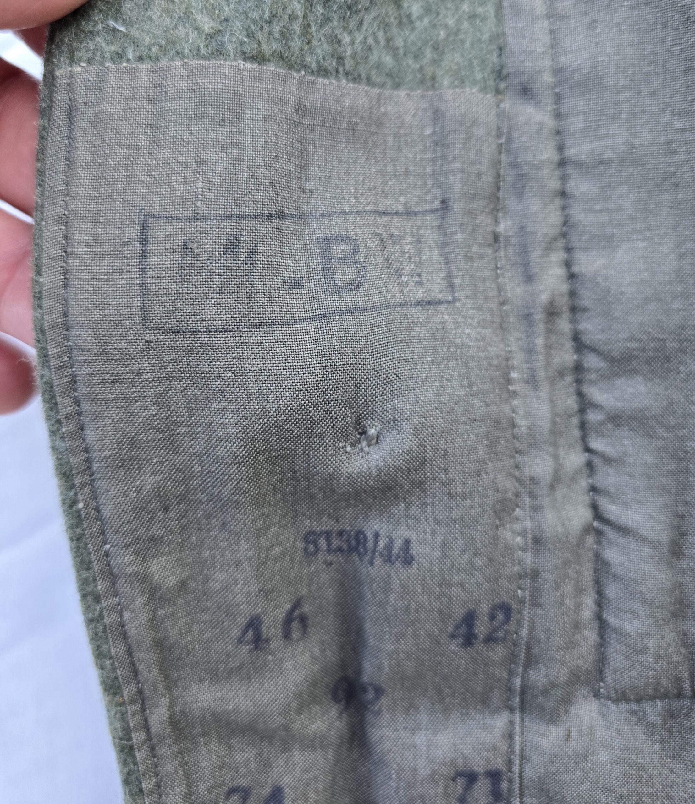 Likely Re-badged Waffen-SS M43 Tunic- Latvian Freiwillege - Image 17