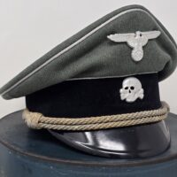 Incredible, Boxed Waffen-SS General's Visor Cap