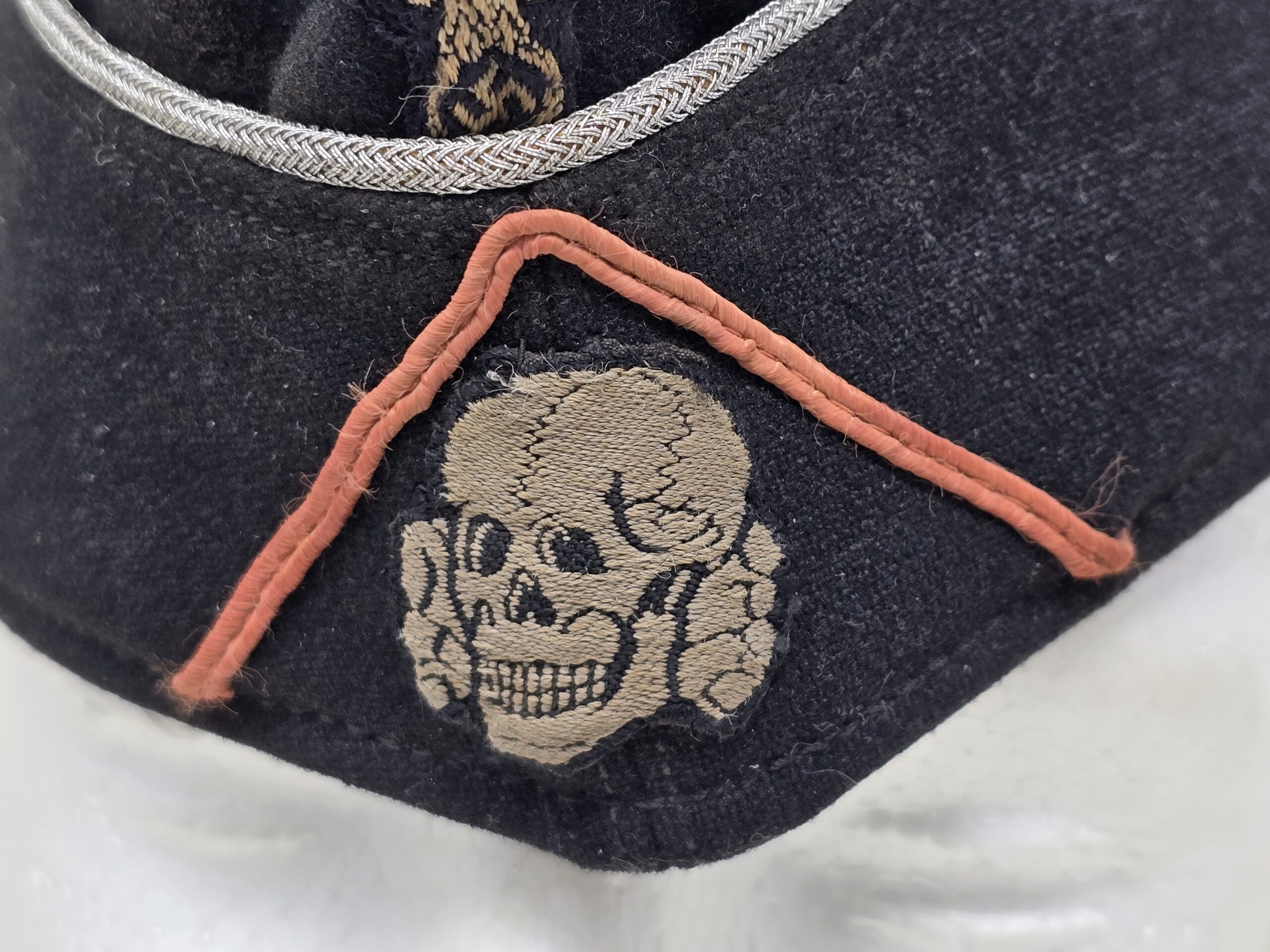 Incredible Waffen-SS Panzer Officer’s Schiffchen - Image 3