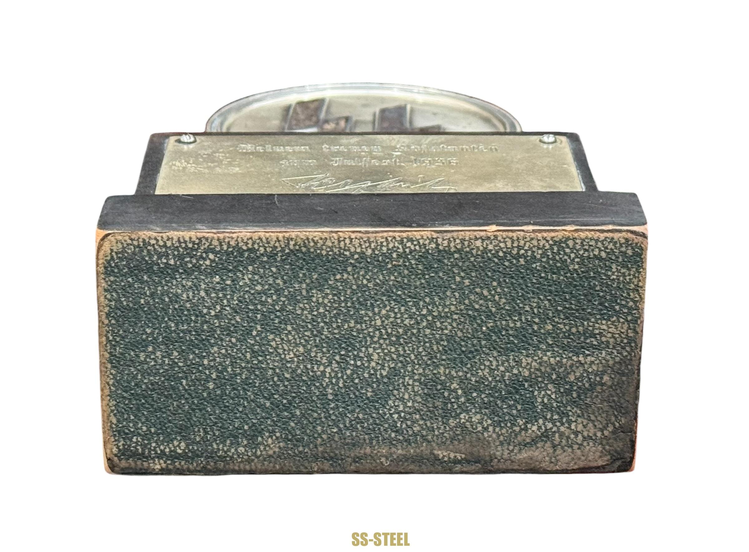 Heydrich Julfest SS Plaque Presented to His Adjutant - Image 10