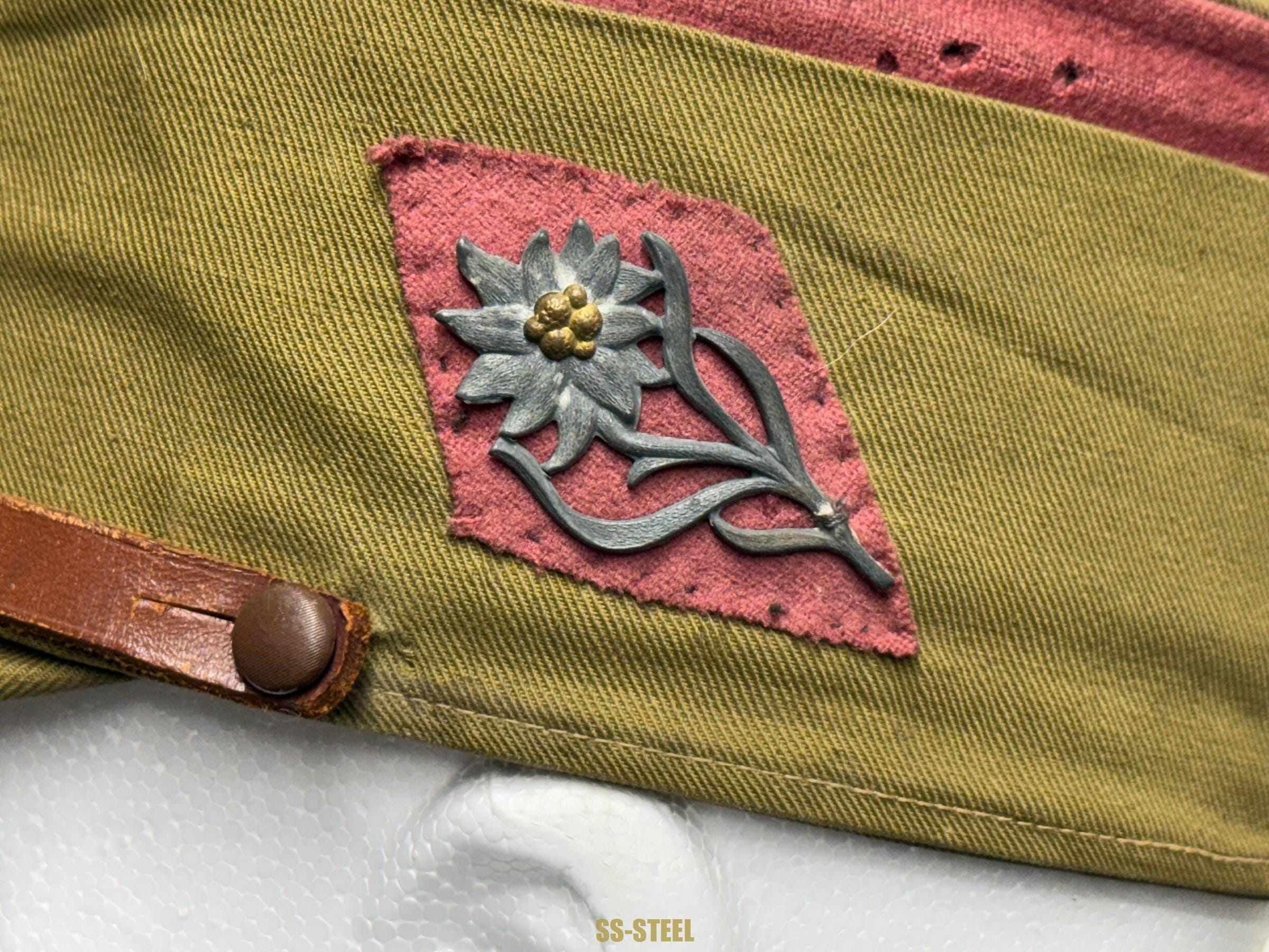 SA Alpenland Kepi With Edelweiss - Image 12