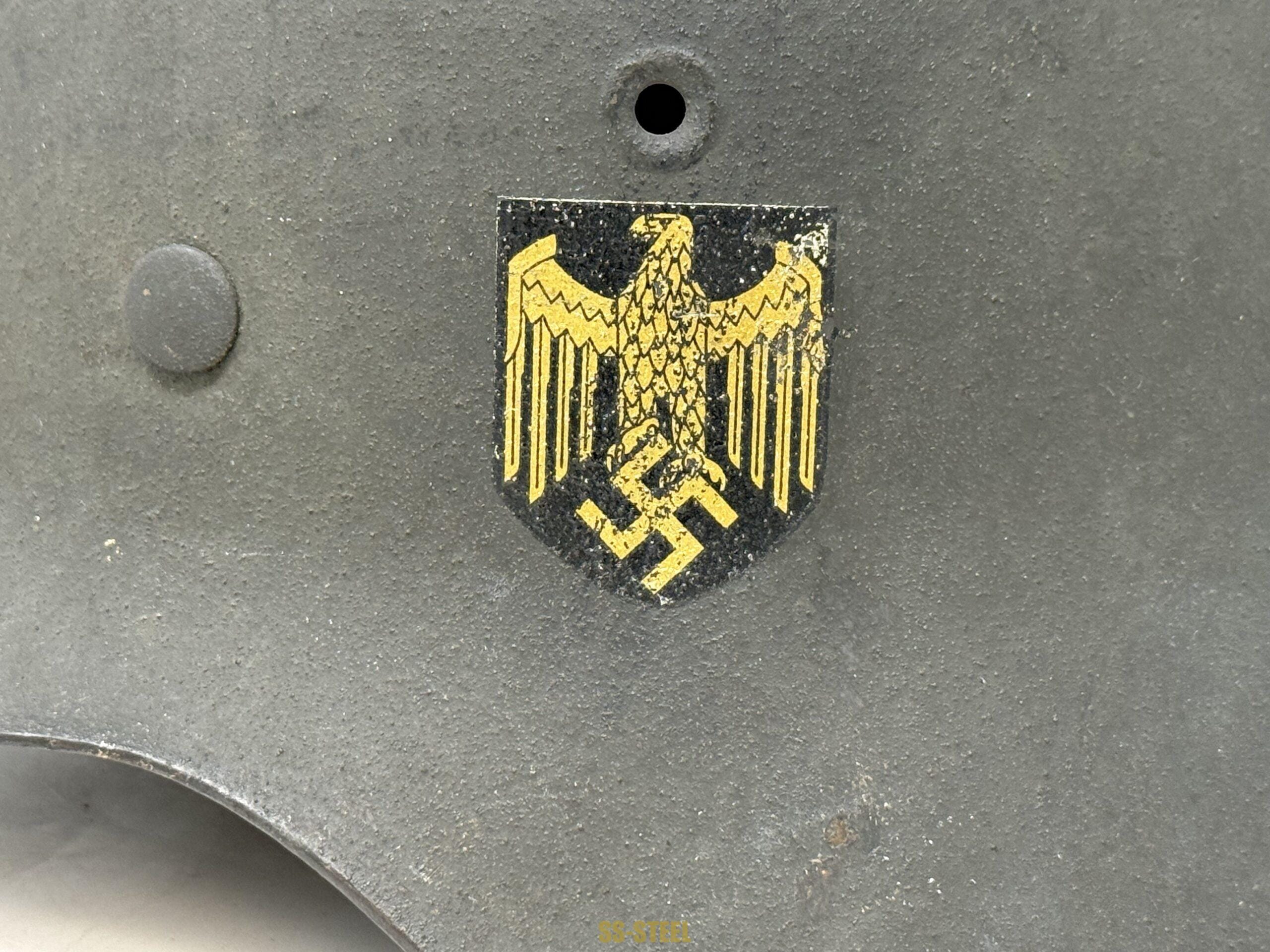 Kriegsmarine Single Decal M42 Helmet - Image 12