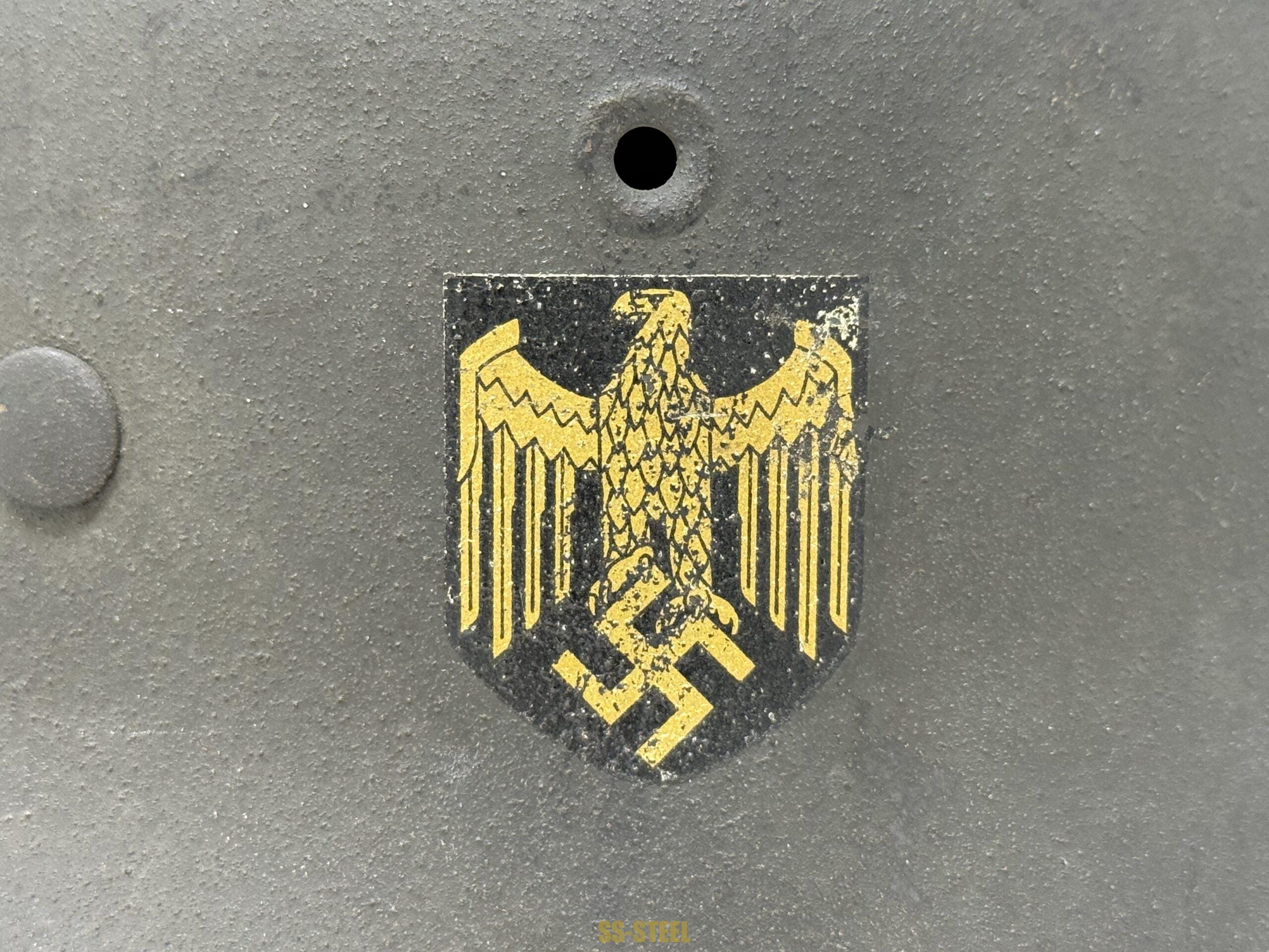 Kriegsmarine Single Decal M42 Helmet - Image 15