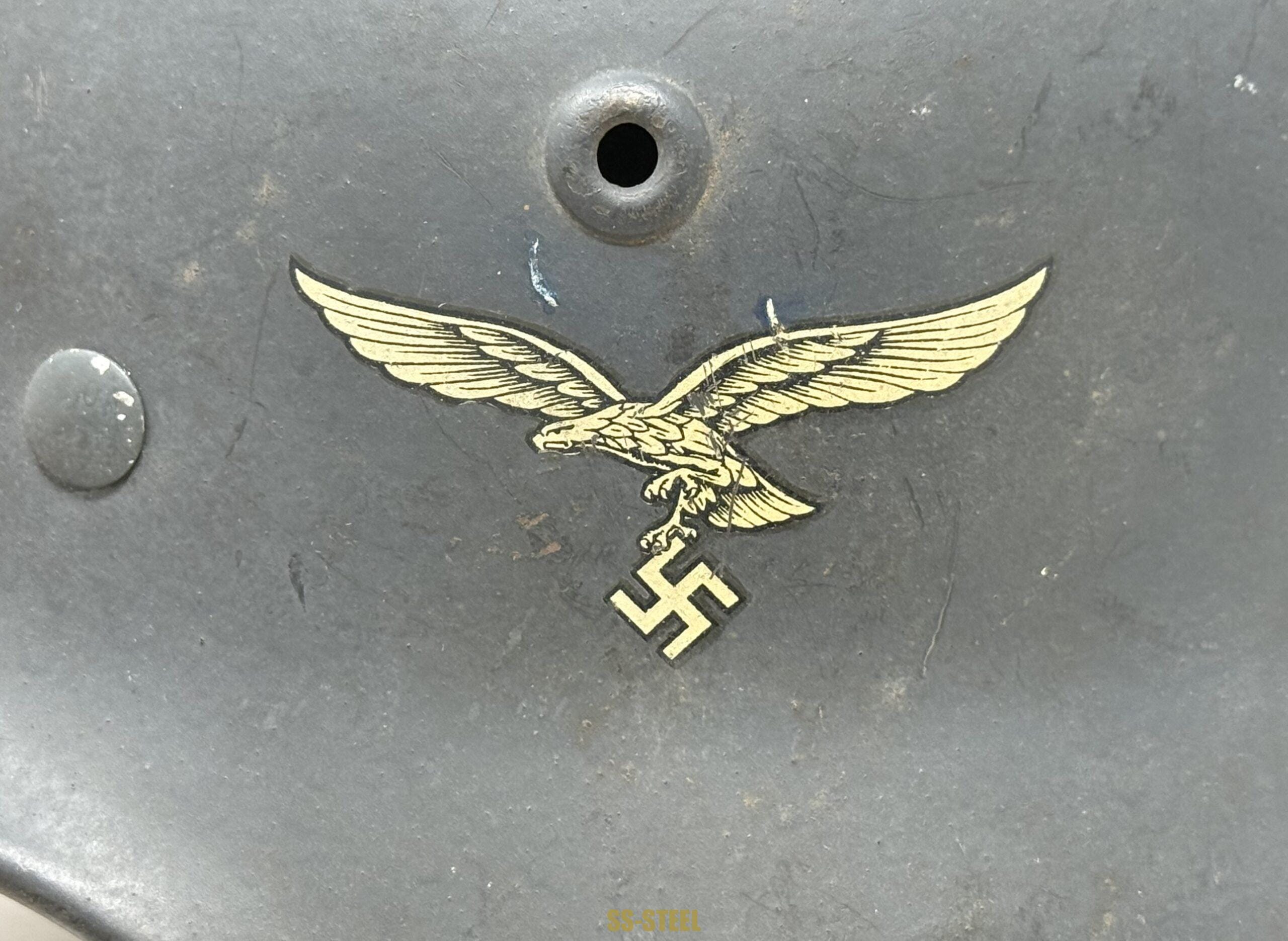 Luftwaffe M40 Single Decal Helmet Q66 - Image 15