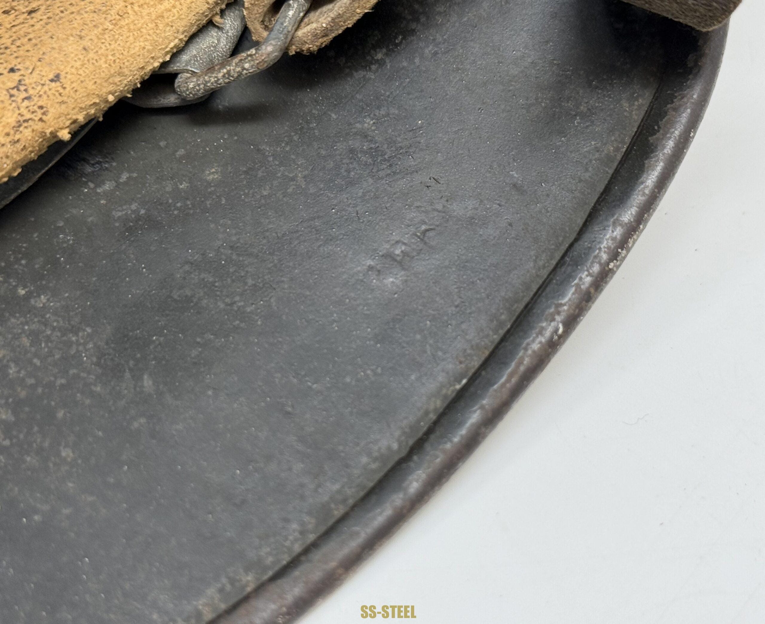 Heer M40 Single Decal Normandy Ex Net Camo Helmet - Image 10