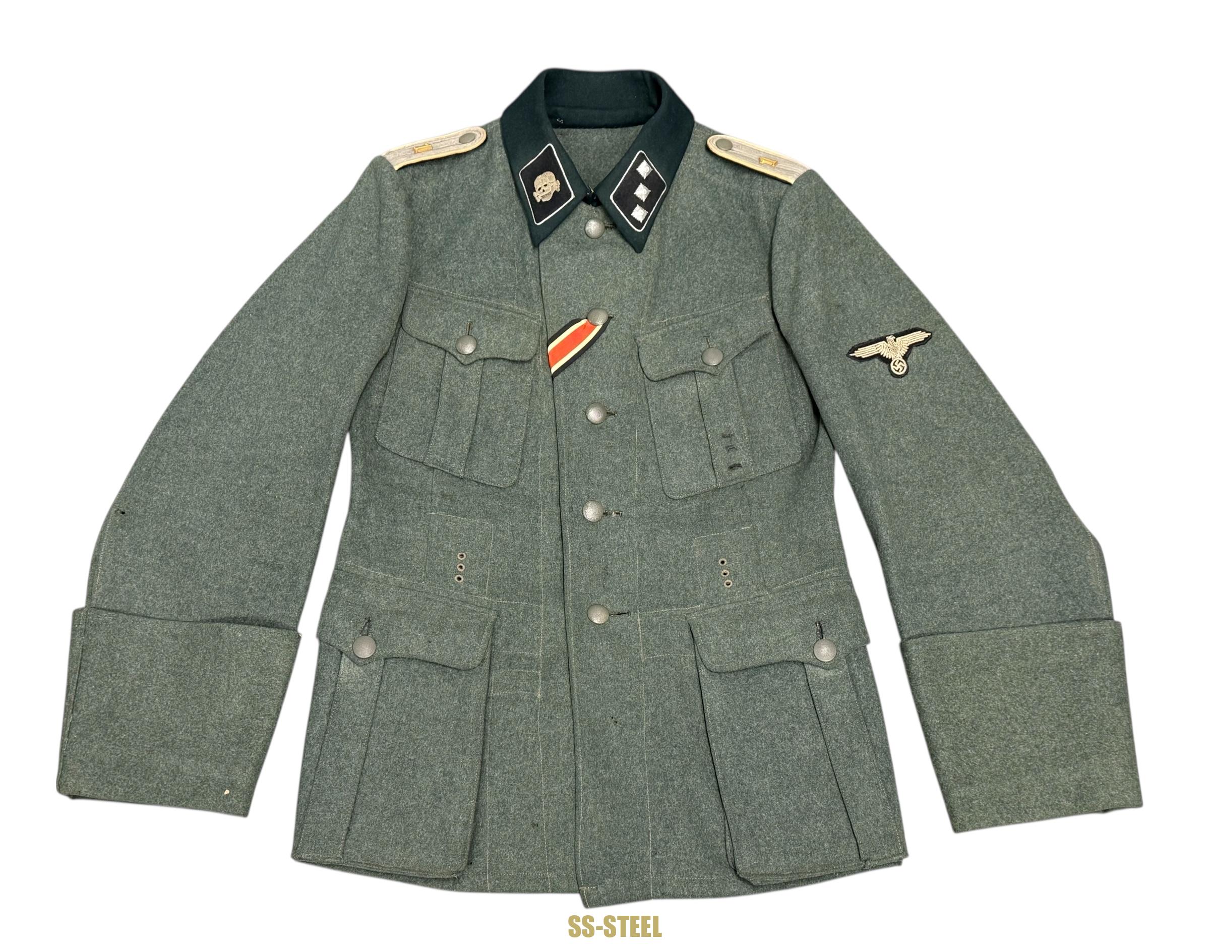 SS-Totenkopf Untersturmführer Combat Tunic - Image 2