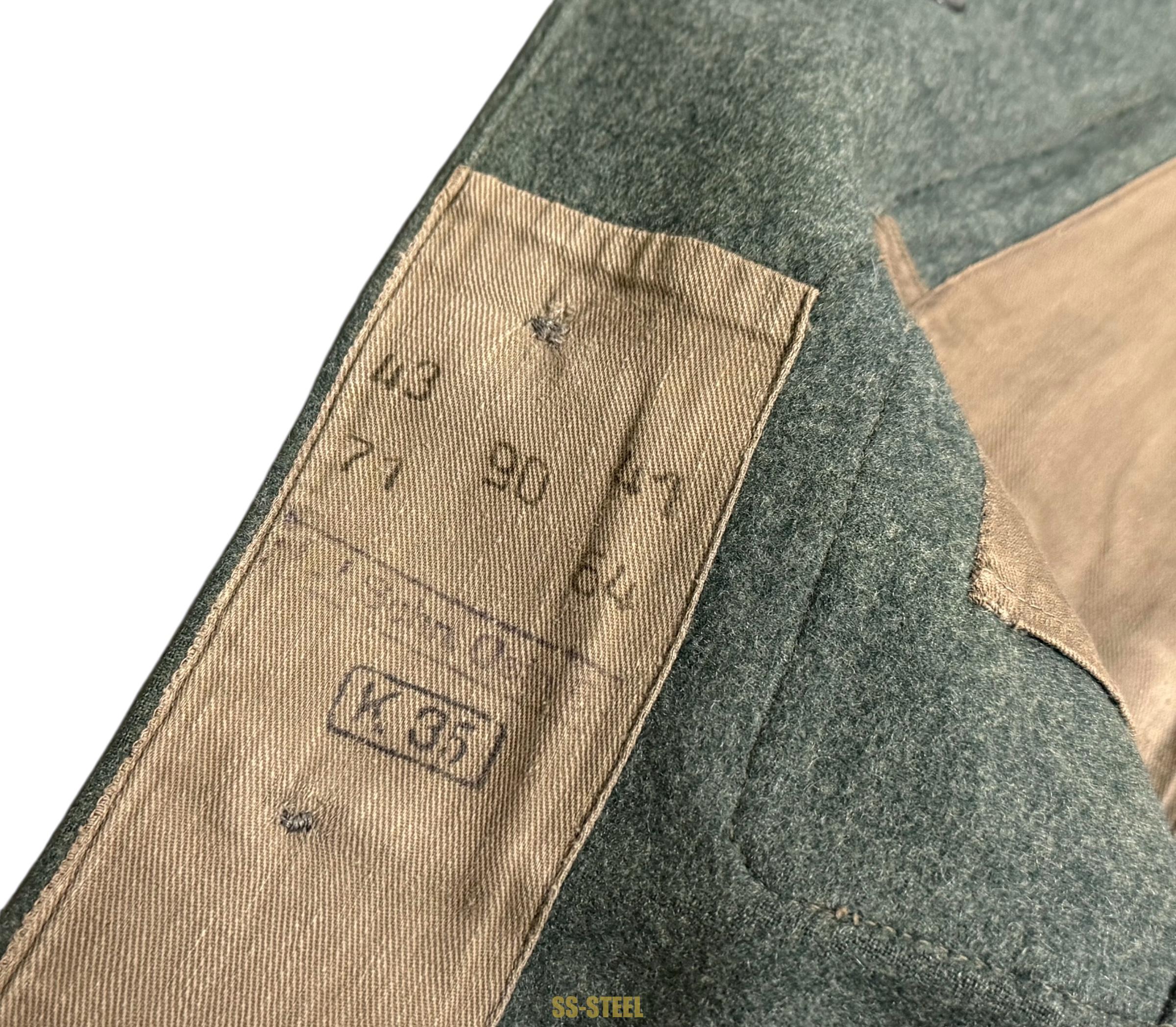 SS-Totenkopf Untersturmführer Combat Tunic - Image 19