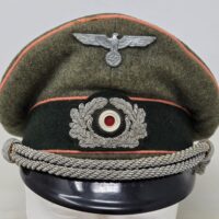 Heer Panzer Officer's Visor Cap
