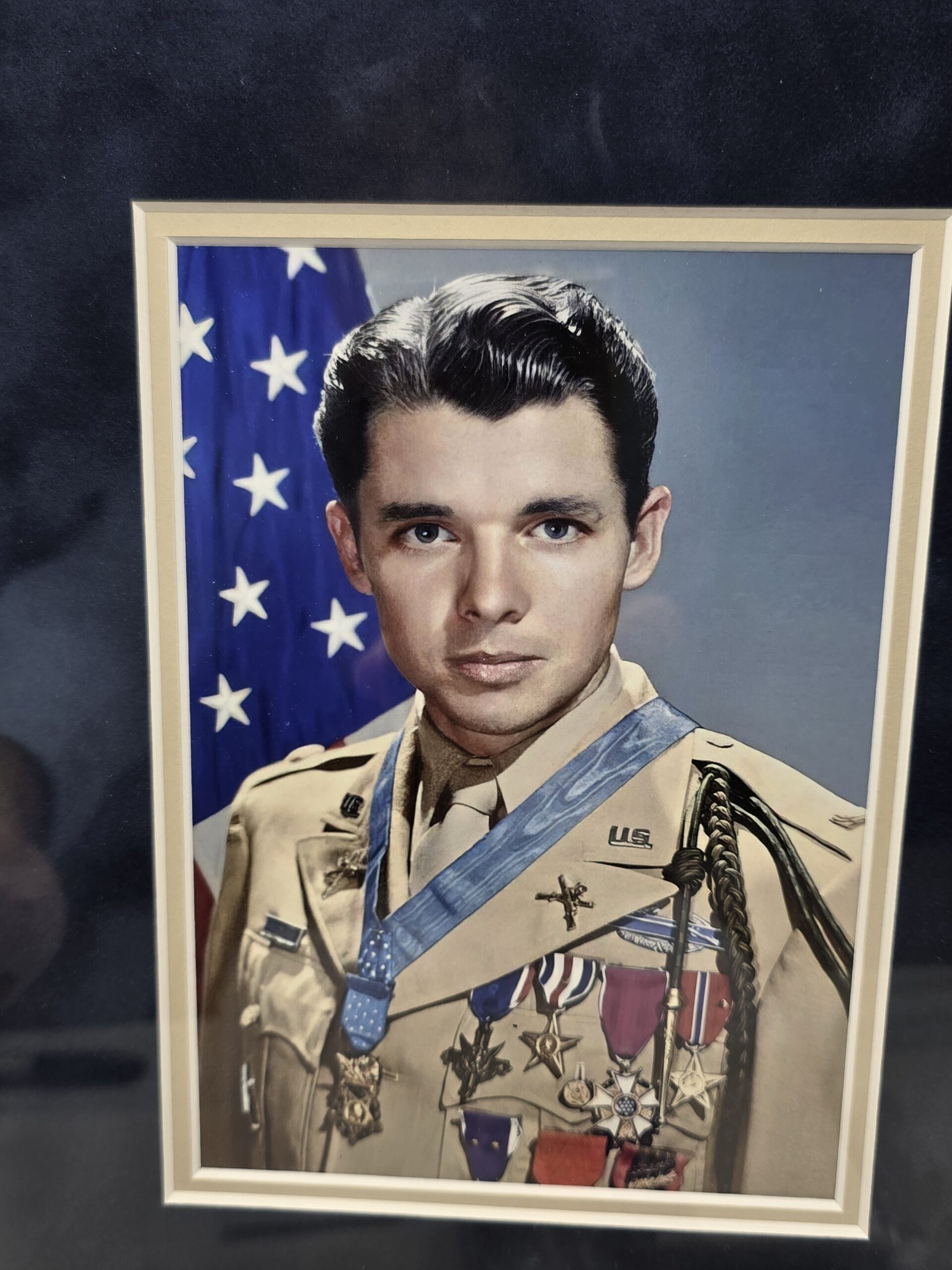 Medal of Honor Audie Murphy Autograph