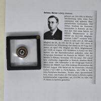 SS Member Attributed Gold Party Badge